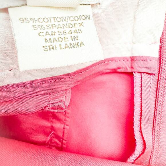 J. Crew No. 2 Pencil Skirt Pink Back Pockets Modest Slit Size 6 - Picture 4 of 5